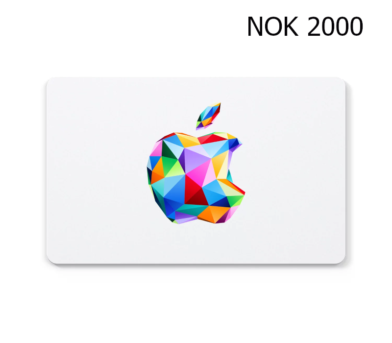 Apple 2000 NOK Gift Card NO <span dir="ltr" class="cl-ltr">Apple 2000 NOK Gift Card NO</span> - تصویر 1