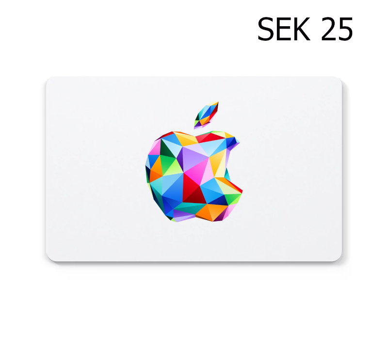 Apple 25 SEK Gift Card SE <span dir="ltr" class="cl-ltr">Apple 25 SEK Gift Card SE</span> - تصویر 1