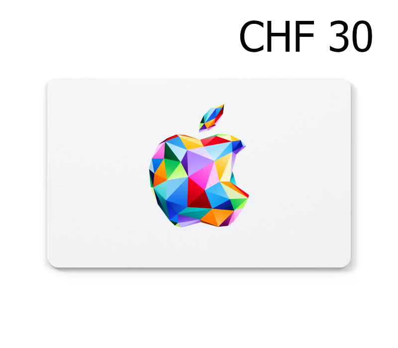 Apple 30 CHF Gift Card CH <span dir="ltr" class="cl-ltr">Apple 30 CHF Gift Card CH</span> - تصویر 1