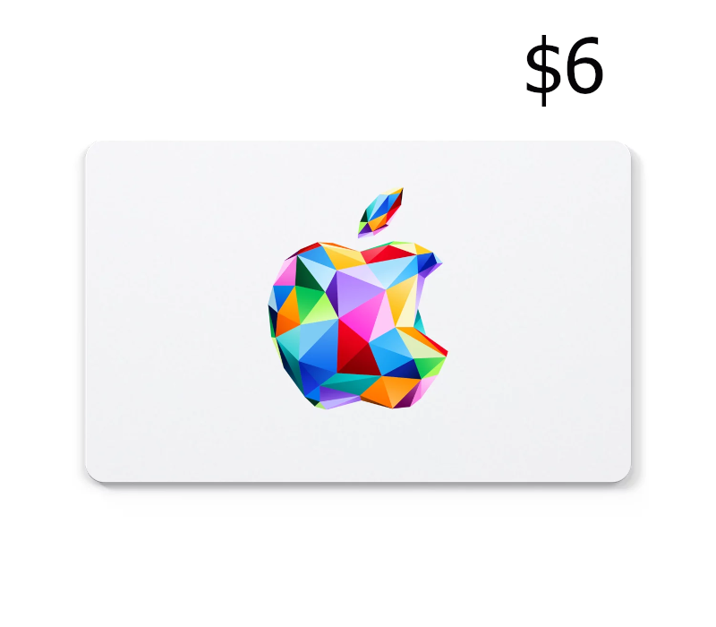 Apple $6 Gift Card US <span dir="ltr" class="cl-ltr">Apple $6 Gift Card US</span> - تصویر 1
