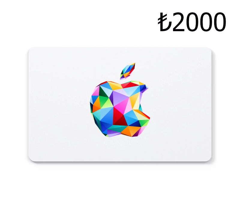 Apple TRY 2000 Gift Card TR <span dir="ltr" class="cl-ltr">Apple TRY 2000 Gift Card TR</span> - تصویر 1