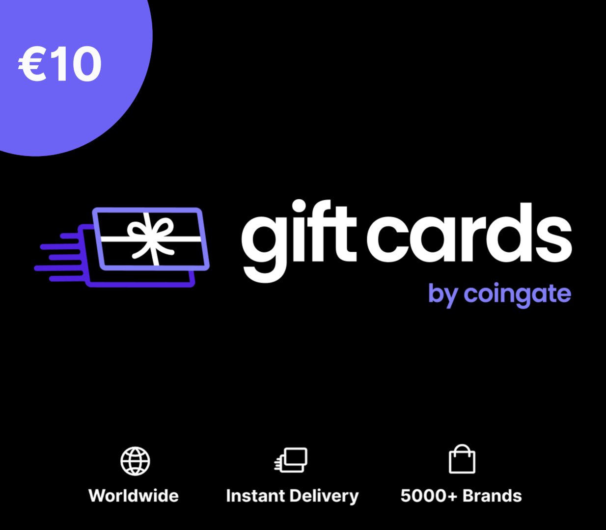CoinGate €10 Voucher <span dir="ltr" class="cl-ltr">CoinGate €10 Voucher</span> - تصویر 1