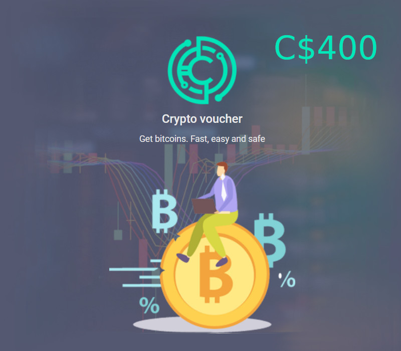 Crypto Voucher Bitcoin (BTC) 400 CAD <span dir="ltr" class="cl-ltr">Crypto Voucher Bitcoin (BTC) 400 CAD</span> - تصویر 1