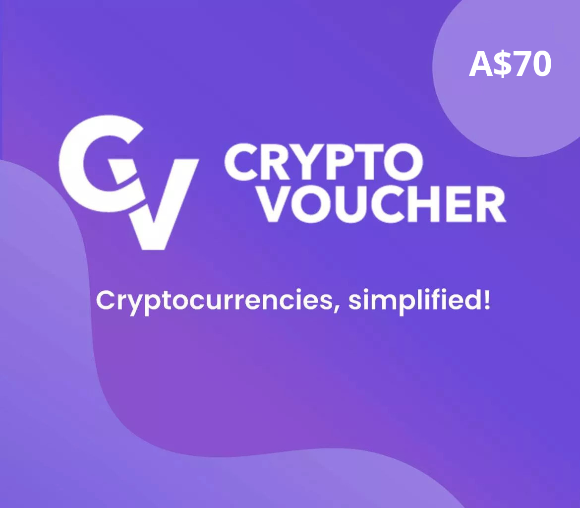 Crypto Voucher Bitcoin (BTC) 70 AUD <span dir="ltr" class="cl-ltr">Crypto Voucher Bitcoin (BTC) 70 AUD</span> - تصویر 1