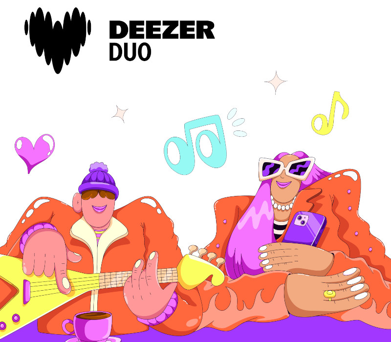 Deezer Duo 1 Month Subscription Voucher FR <span dir="ltr" class="cl-ltr">Deezer Duo 12 Months Subscription Voucher FR</span> - تصویر 1