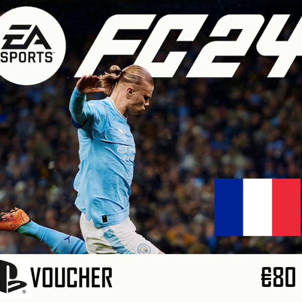 <span dir="ltr" class="cl-ltr">EA Sports FC 24 PlayStation Network Card €80 FR</span>