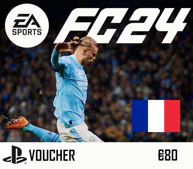 EA Sports FC 24 PlayStation Network Card €80 FR <span dir="ltr" class="cl-ltr">EA Sports FC 24 PlayStation Network Card €80 FR</span> - تصویر 1