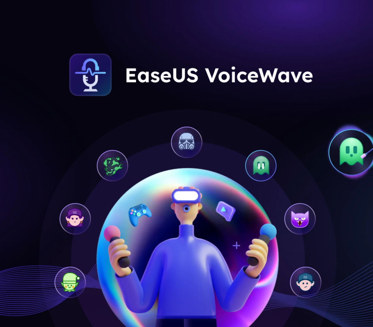EaseUS VoiceWave Pro <span dir="ltr" class="cl-ltr">EaseUS VoiceWave Pro</span> - تصویر 1