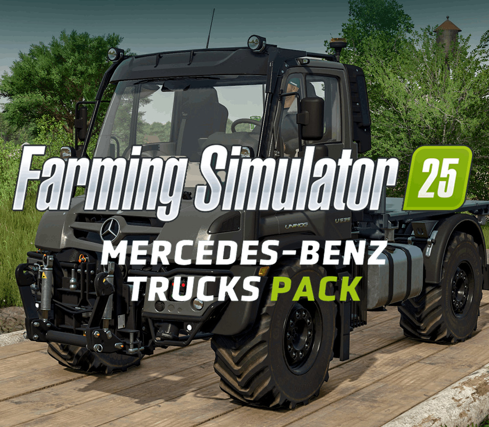Farming Simulator 25 - Mercedes-Benz Trucks Pack DLC <span dir="ltr" class="cl-ltr">Farming Simulator 25 - Mercedes-Benz Trucks Pack DLC</span> - تصویر 1