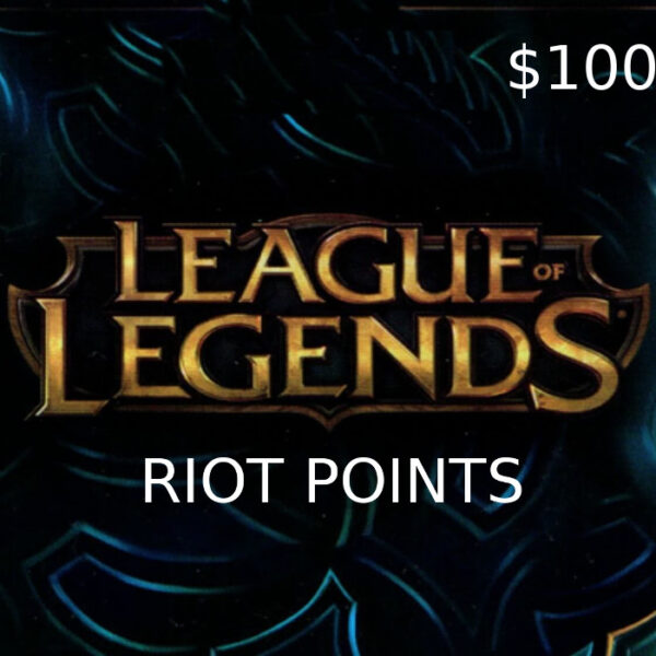 <span dir="ltr" class="cl-ltr">League of Legends 100 USD Prepaid RP Card US</span>