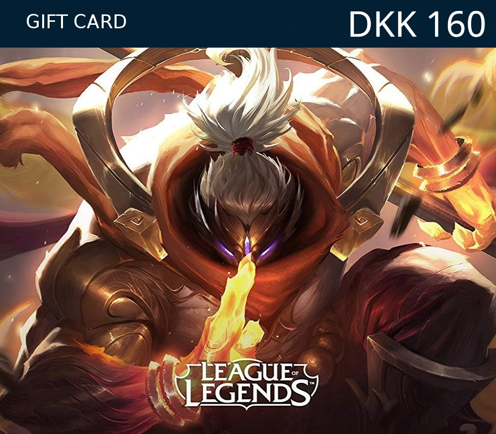 League of Legends 160 DKK Prepaid RP Card DK <span dir="ltr" class="cl-ltr">League of Legends 90 SEK Prepaid RP Card SE</span> - تصویر 1