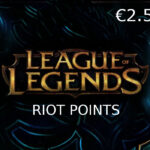 <span dir="ltr" class="cl-ltr">League of Legends 2.5 EUR Prepaid RP Card EU</span>