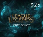 <span dir="ltr" class="cl-ltr">League of Legends 25 USD Prepaid RP Card NA</span>