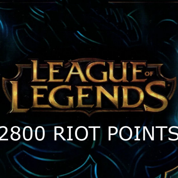 <span dir="ltr" class="cl-ltr">League of Legends 2800 RP Prepaid Card US</span>