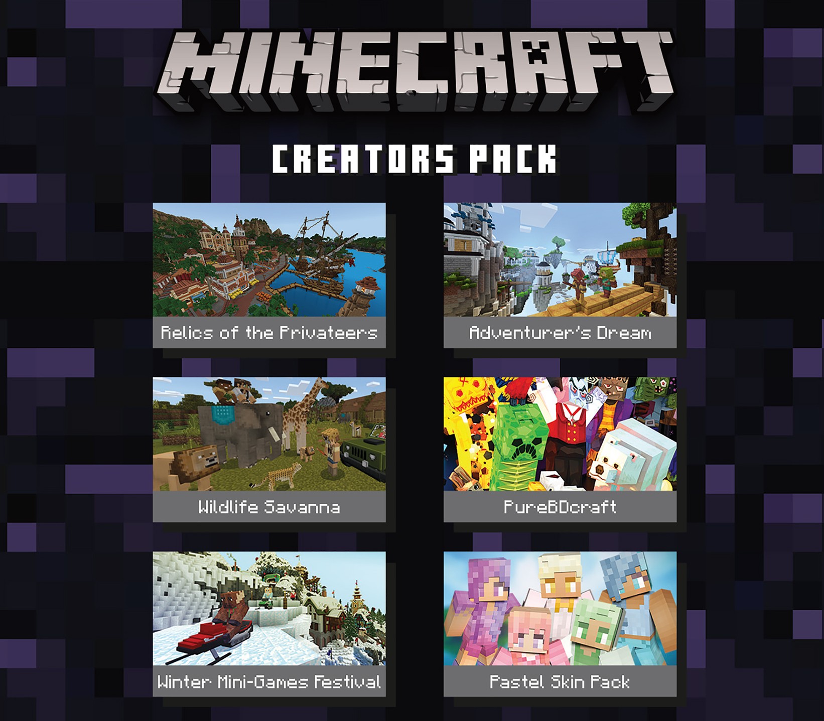 Minecraft - Creators Pack DLC <span dir="ltr" class="cl-ltr">Minecraft - Creators Pack DLC</span> - تصویر 1