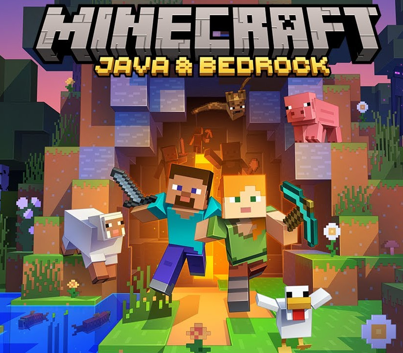 Minecraft: Java & Bedrock Edition FR PC Windows <span dir="ltr" class="cl-ltr">Minecraft: Java & Bedrock Edition DE PC Windows</span> - تصویر 1