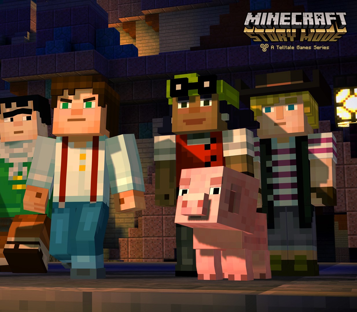 Minecraft: Story Mode - A Telltale Games Series <span dir="ltr" class="cl-ltr">Minecraft: Story Mode - A Telltale Games Series</span> - تصویر 1