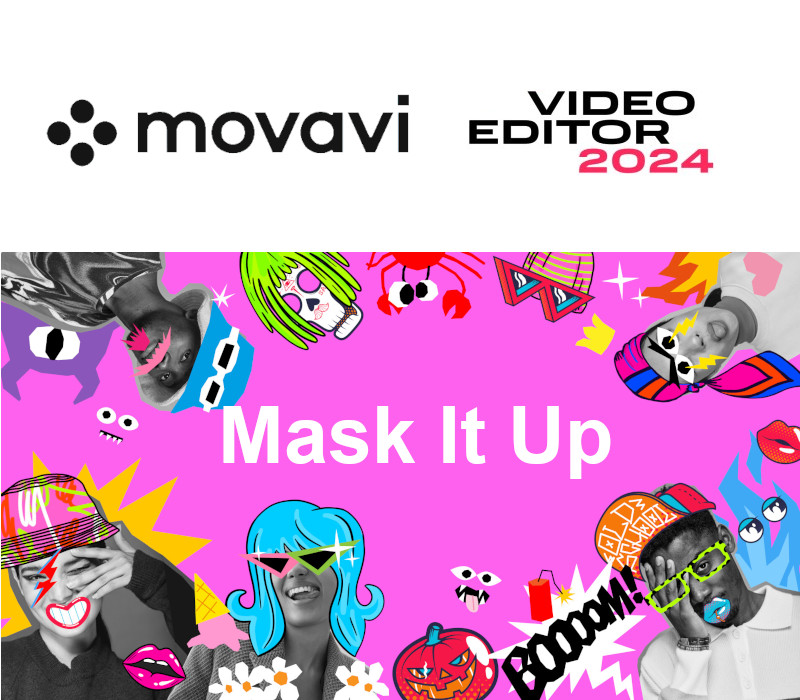 Movavi Video Editor 2024 - Mask It Up Pack DLC <span dir="ltr" class="cl-ltr">Movavi Video Editor 2024 - Mask It Up Pack DLC</span> - تصویر 1