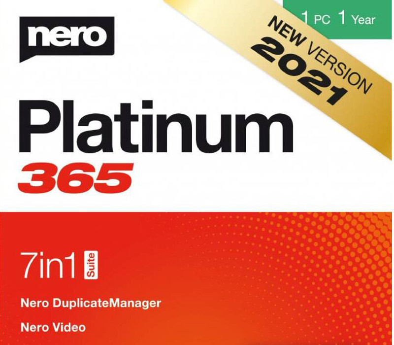 Nero Platinum 365 2021 Key (1 Year / 1 PC) <span dir="ltr" class="cl-ltr">Nero Platinum 365 2021 Key (1 Year / 1 PC)</span> - تصویر 1