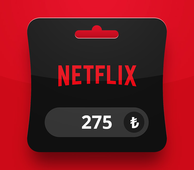 Netflix TRY 275 Gift Card TR <span dir="ltr" class="cl-ltr">Netflix TRY 275 Gift Card TR</span> - تصویر 1