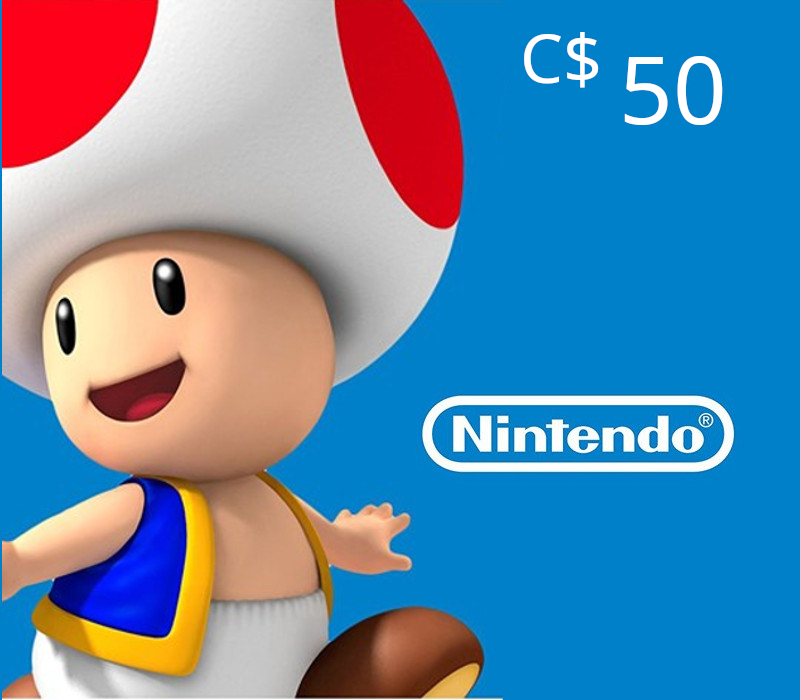 Nintendo eShop Prepaid Card CAD 50 <span dir="ltr" class="cl-ltr">Nintendo eShop Prepaid Card CAD 50</span> - تصویر 1