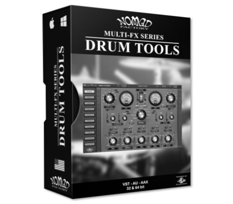 Nomad Factory Drum Tools VST <span dir="ltr" class="cl-ltr">Nomad Factory Drum Tools VST</span> - تصویر 1