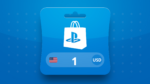 <span dir="ltr" class="cl-ltr">PlayStation Network Card USD 1 Gift Card US</span> - تصویر 2