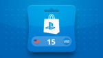 <span dir="ltr" class="cl-ltr">PlayStation Network Card USD 15 Gift Card US</span> - تصویر 2