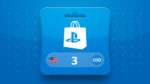 <span dir="ltr" class="cl-ltr">PlayStation Network Card USD 3 Gift Card US</span> - تصویر 2
