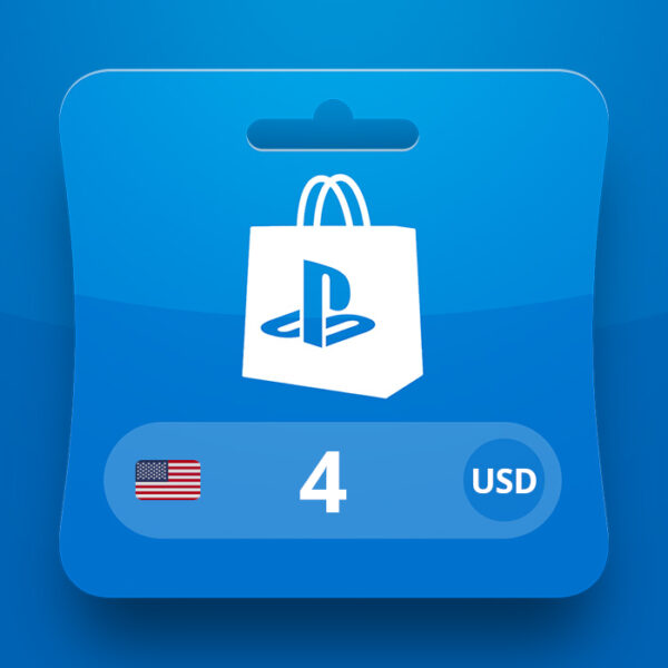 <span dir="ltr" class="cl-ltr">PlayStation Network Card USD 4 Gift Card US</span>