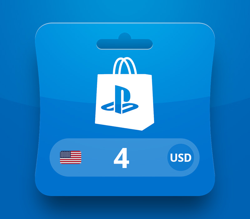 PlayStation Network Card USD 4 Gift Card US <span dir="ltr" class="cl-ltr">PlayStation Network Card USD 4 Gift Card US</span> - تصویر 1