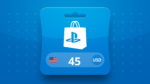 <span dir="ltr" class="cl-ltr">PlayStation Network Card USD 45 Gift Card US</span> - تصویر 2