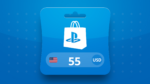 <span dir="ltr" class="cl-ltr">PlayStation Network Card USD 55 Gift Card US</span> - تصویر 2
