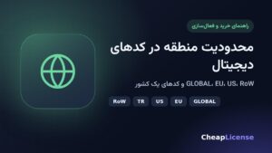 محدودیت منطقه در کدهای دیجیتال چیست؟ راهنمای GLOBAL، EU، US و RoW