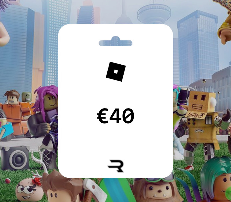 Rewarble Roblox EUR 40 Gift Card EU <span dir="ltr" class="cl-ltr">Rewarble Roblox EUR 40 Gift Card EU</span> - تصویر 1