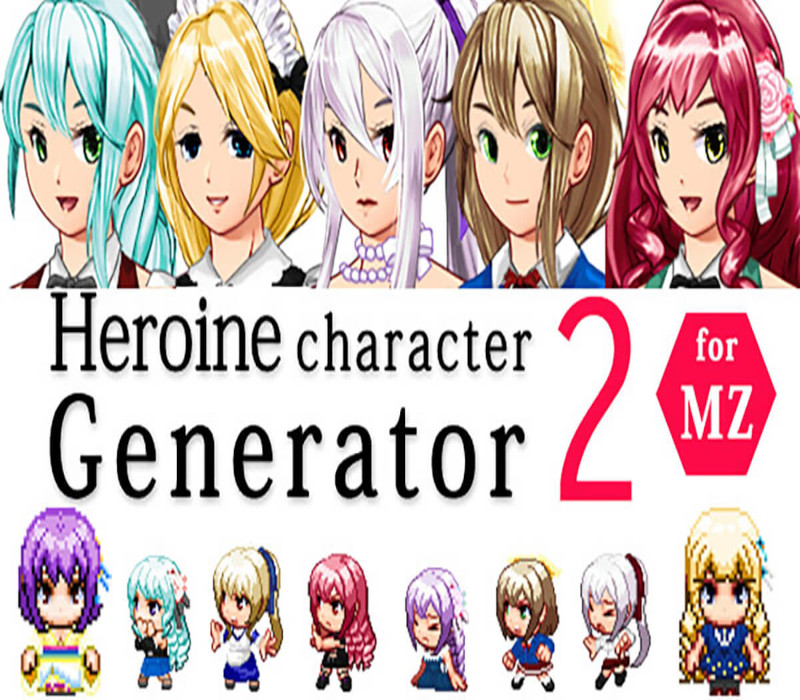 RPG Maker MV - Heroine Character Generator 2 DLC EU <span dir="ltr" class="cl-ltr">RPG Maker MV - Heroine Character Generator 2 DLC EU</span> - تصویر 1