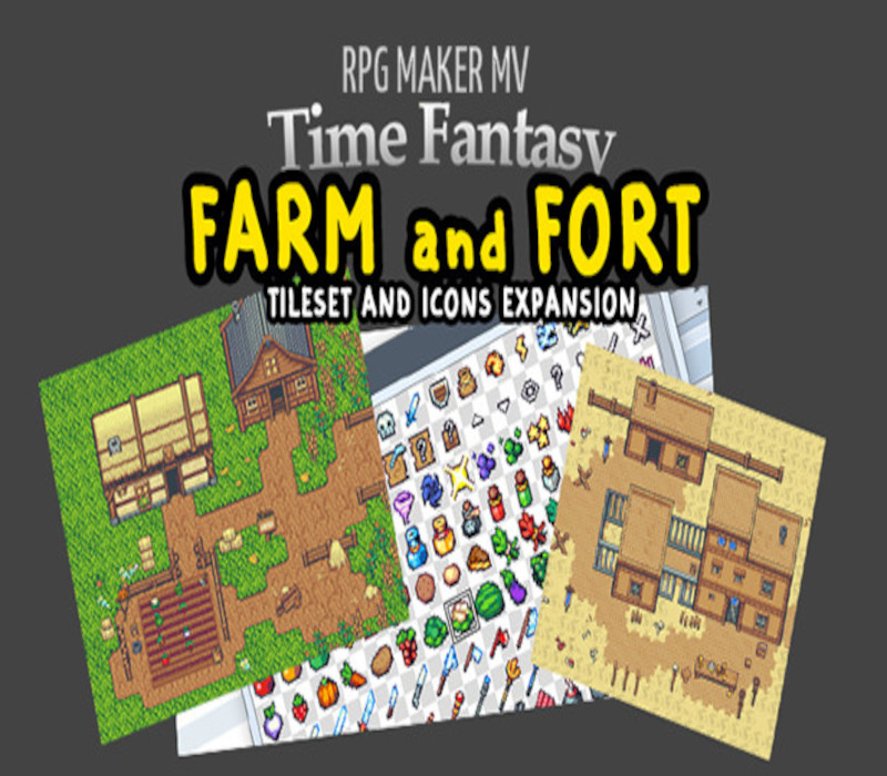 RPG Maker MV - Time Fantasy: Farm and Fort DLC EN Language Only EU <span dir="ltr" class="cl-ltr">RPG Maker MV - Time Fantasy: Farm and Fort DLC EN Language Only EU</span> - تصویر 1