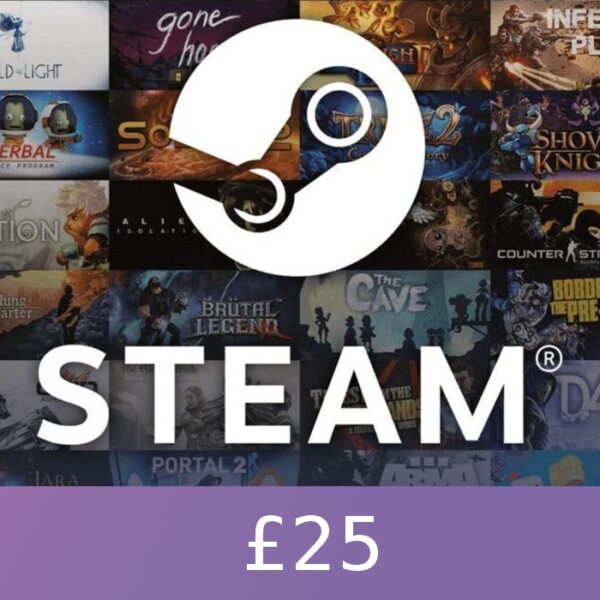 <span dir="ltr" class="cl-ltr">Steam Gift Card £25 Global Activation Code</span>
