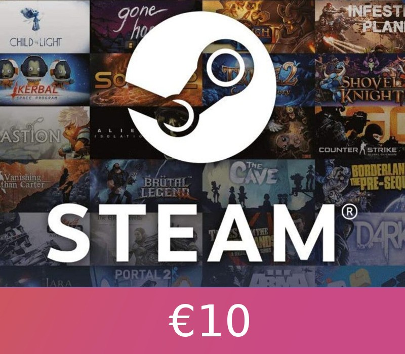 Steam Gift Card €10 Global Activation Code <span dir="ltr" class="cl-ltr">Steam Gift Card €10 Global Activation Code</span> - تصویر 1