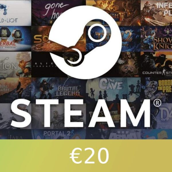 <span dir="ltr" class="cl-ltr">Steam Gift Card €20 Global Activation Code</span>