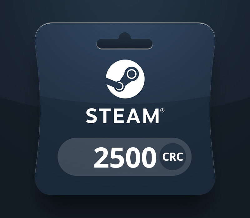 Steam Wallet CRC 2500 Gift Card CR <span dir="ltr" class="cl-ltr">Steam Wallet CRC 2500 Gift Card CR</span> - تصویر 1