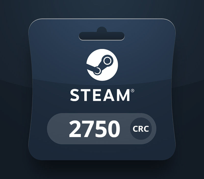 Steam Wallet CRC 2750 Gift Card <span dir="ltr" class="cl-ltr">Steam Wallet CRC 2750 Gift Card</span> - تصویر 1