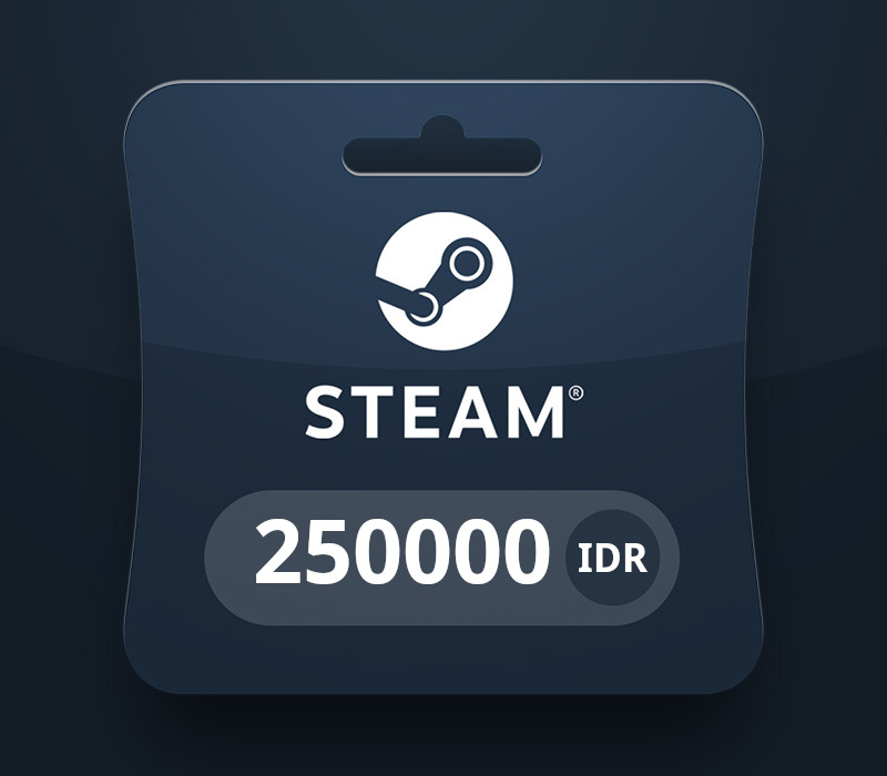 Steam Wallet IDR 250000 Gift Card <span dir="ltr" class="cl-ltr">Steam Wallet IDR 250000 Gift Card</span> - تصویر 1