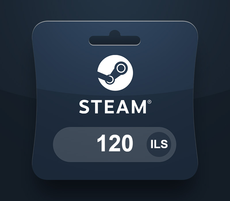 Steam Wallet ILS 120 Gift Card IL <span dir="ltr" class="cl-ltr">Steam Wallet ILS 120 Gift Card IL</span> - تصویر 1