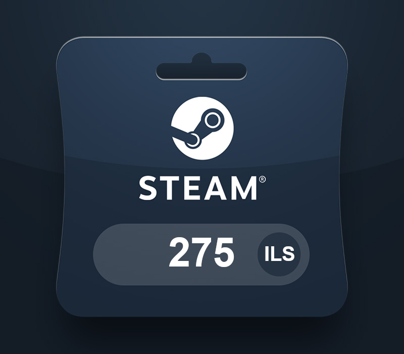 Steam Wallet ILS 275 Gift Card IL <span dir="ltr" class="cl-ltr">Steam Wallet ILS 275 Gift Card IL</span> - تصویر 1
