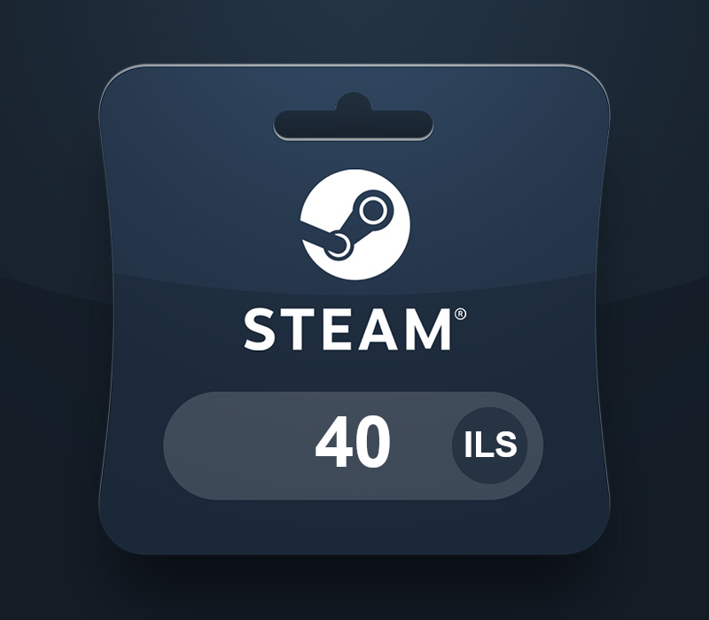 Steam Wallet ILS 40 Gift Card IL <span dir="ltr" class="cl-ltr">Steam Wallet ILS 40 Gift Card IL</span> - تصویر 1