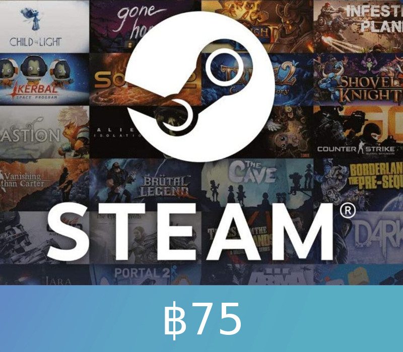 Steam Wallet THB 75 Gift Card <span dir="ltr" class="cl-ltr">Steam Wallet THB 75 Gift Card</span> - تصویر 1