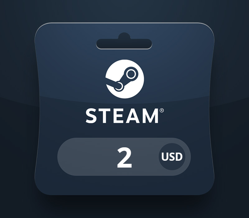 Steam Wallet USD 2 Gift Card US <span dir="ltr" class="cl-ltr">Steam Wallet USD 2 Gift Card US</span> - تصویر 1