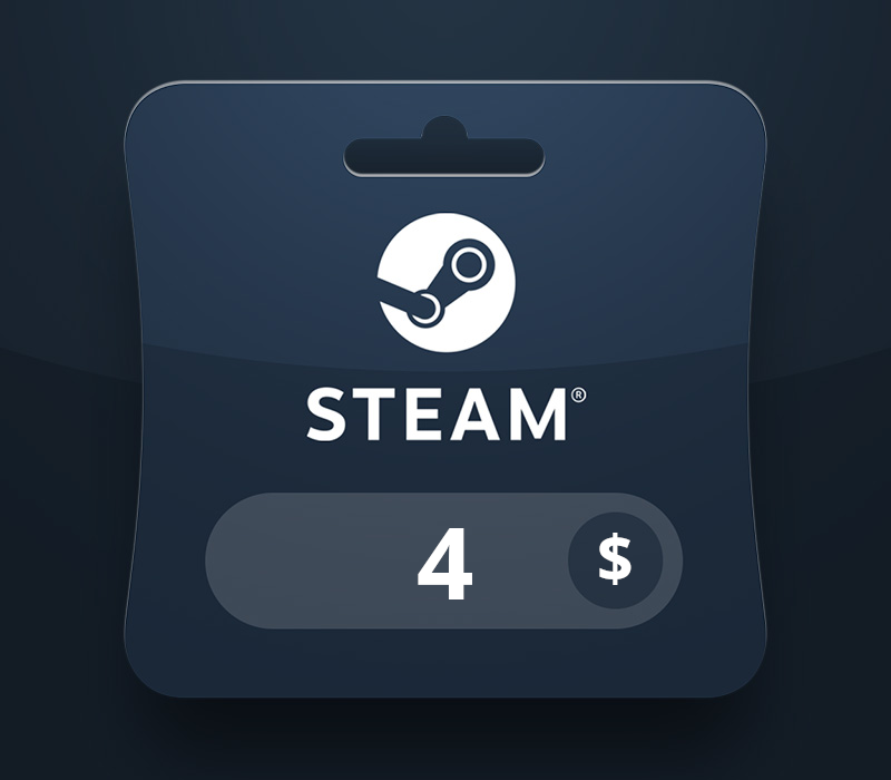 Steam Wallet USD 4 Gift Card BT <span dir="ltr" class="cl-ltr">Steam Wallet USD 4 Gift Card BT</span> - تصویر 1