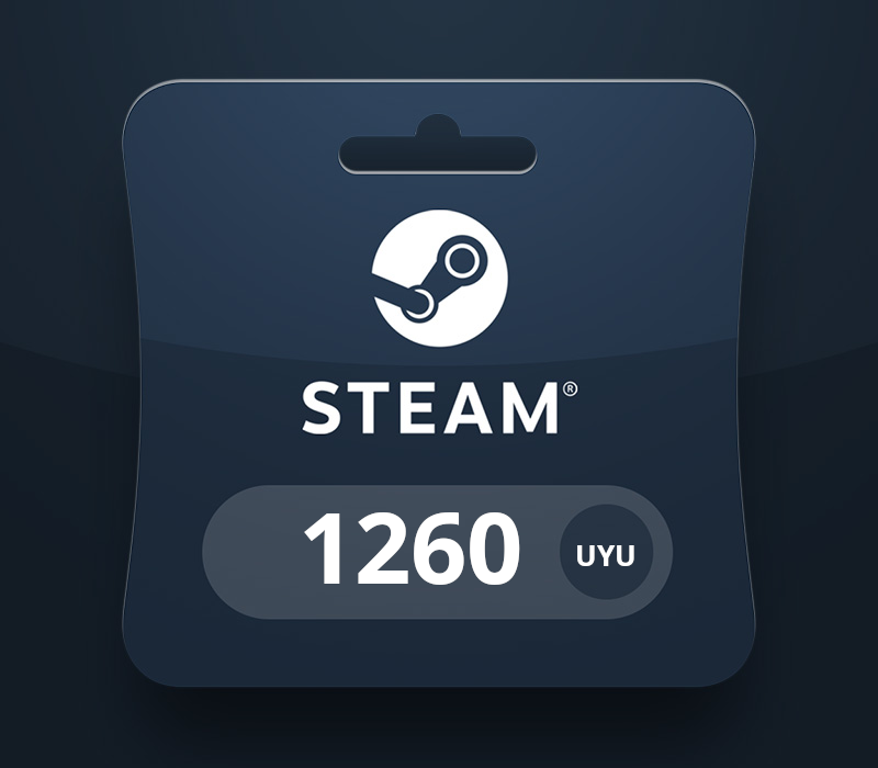 Steam Wallet UYU 1260 Gift Card <span dir="ltr" class="cl-ltr">Steam Wallet UYU 1260 Gift Card</span> - تصویر 1